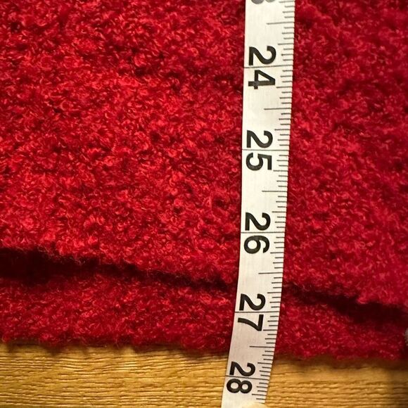 J. Jill wool blend sweater medium red - Picture 7 of 9